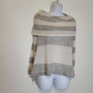 Free people lulu rugby alpaca blend lightweight sweater